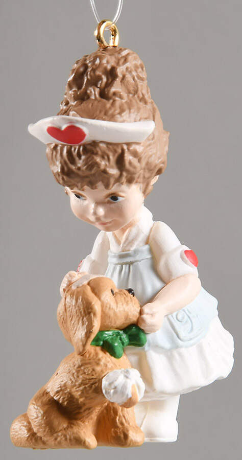 1994 Hallmark Christmas Ornaments Gentle Nurse - No Box by Hallmark Gold Crown-1