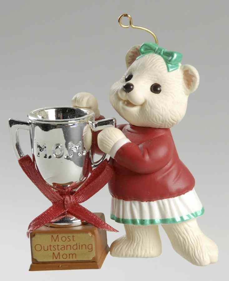 1994 Hallmark Christmas Ornaments Mom - Boxed by Hallmark Gold Crown-1