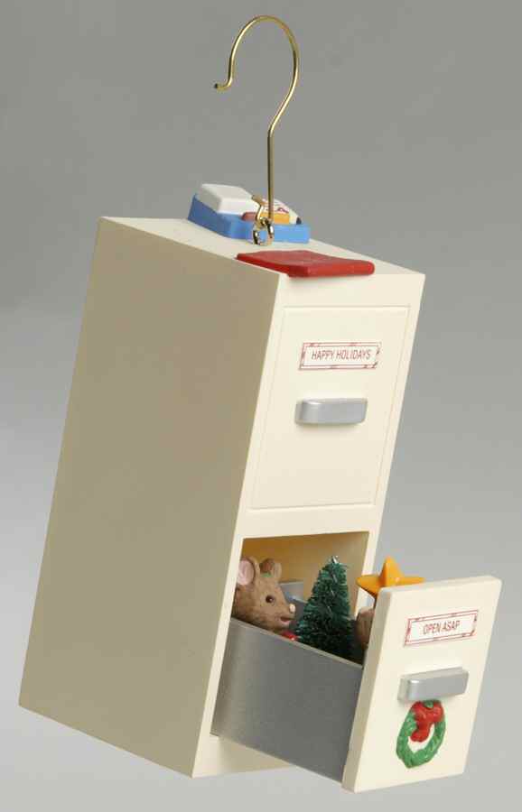 1994 Hallmark Christmas Ornaments Open-And-Shut Holiday - Boxed by Hallmark Gold Crown-1