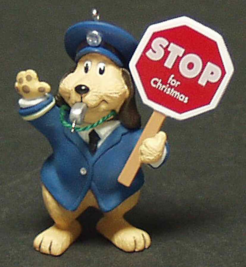 1994 Hallmark Christmas Ornaments Holiday Patrol - No Box by Hallmark Gold Crown-1