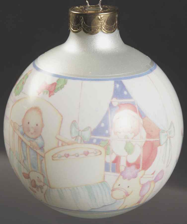 1994 Hallmark Christmas Ornaments Baby's 1st Christmas - No Box by Hallmark Gold Crown-1