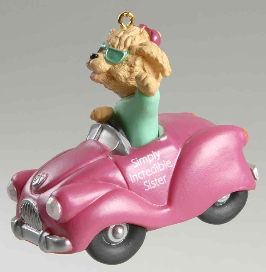 1994 Hallmark Christmas Ornaments Sister - Boxed by Hallmark Gold Crown-1