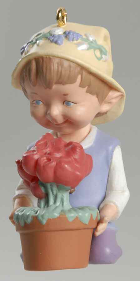 1994 Hallmark Christmas Ornaments Tulip Time - Boxed by Hallmark Gold Crown-1