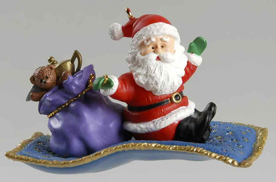 1994 Hallmark Christmas Ornaments Magic Carpet Ride - Boxed by Hallmark Gold Crown-1