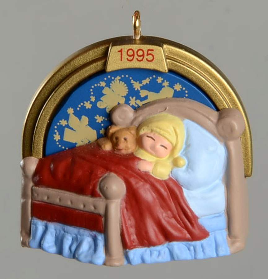 1995 Hallmark Christmas Ornaments Sugarplum Dreams - Boxed by Hallmark Gold Crown-1