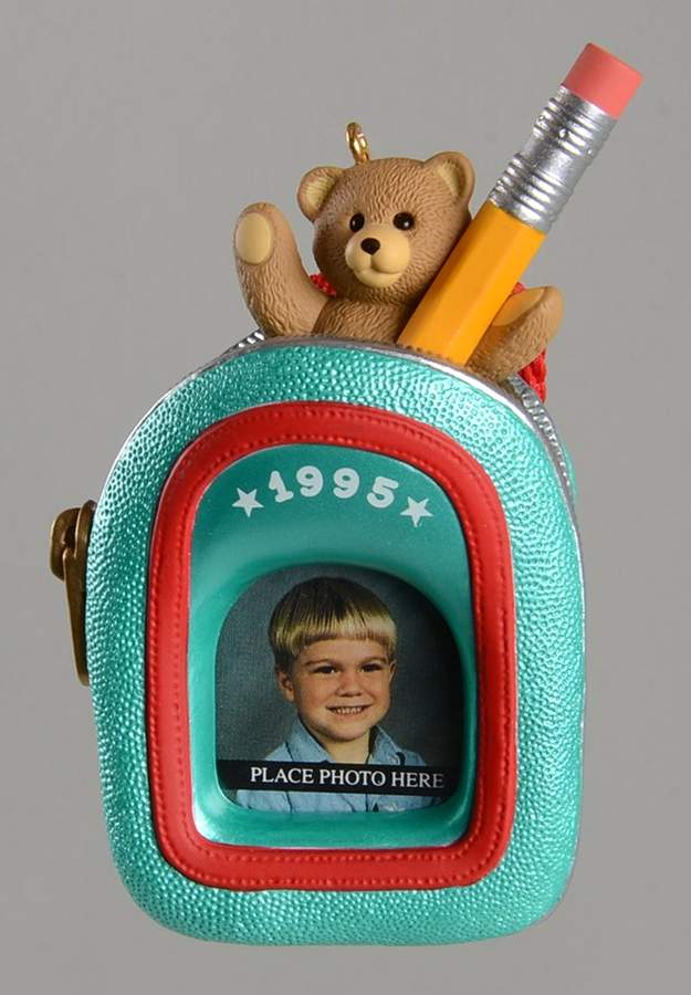 1995 Hallmark Christmas Ornaments Packed With Memories-Photo Holder - No Box by Hallmark Gold Crown-1