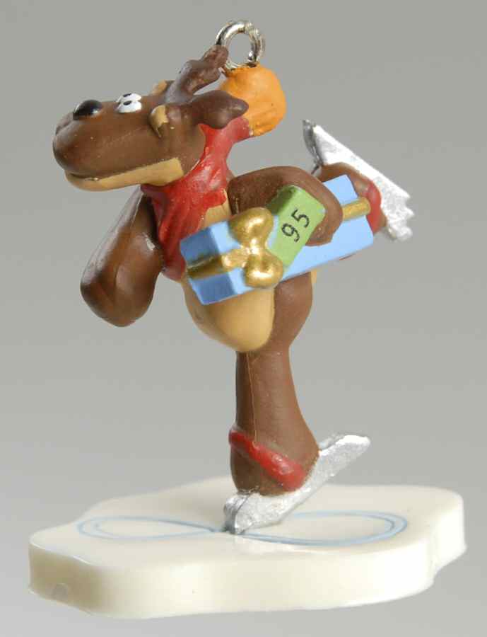 1995 Hallmark Christmas Ornaments A Gift From Rodney-Miniature - No Box by Hallmark Gold Crown-1