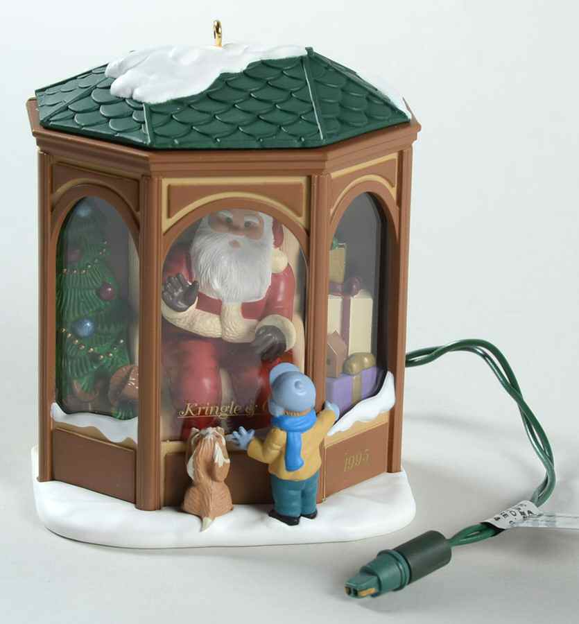 1995 Hallmark Christmas Ornaments Coming To See Santa - Boxed by Hallmark Gold Crown-1