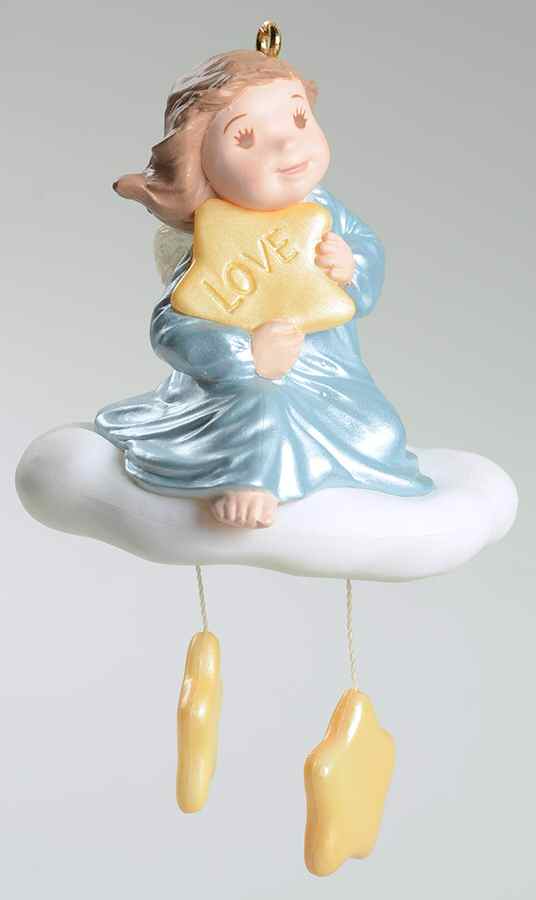 1995 Hallmark Christmas Ornaments Three Wishes - No Box by Hallmark Gold Crown-1