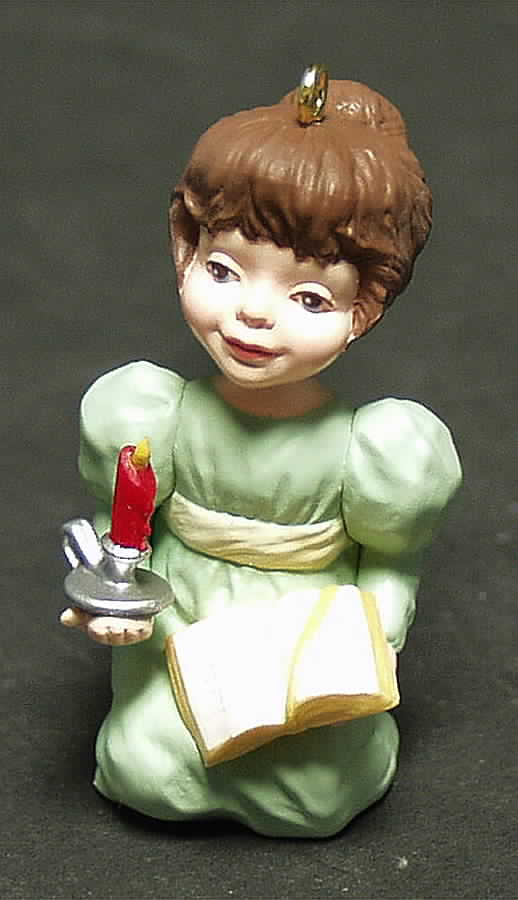 1996 Hallmark Christmas Ornaments Prayer For Peace - No Box by Hallmark Gold Crown-1