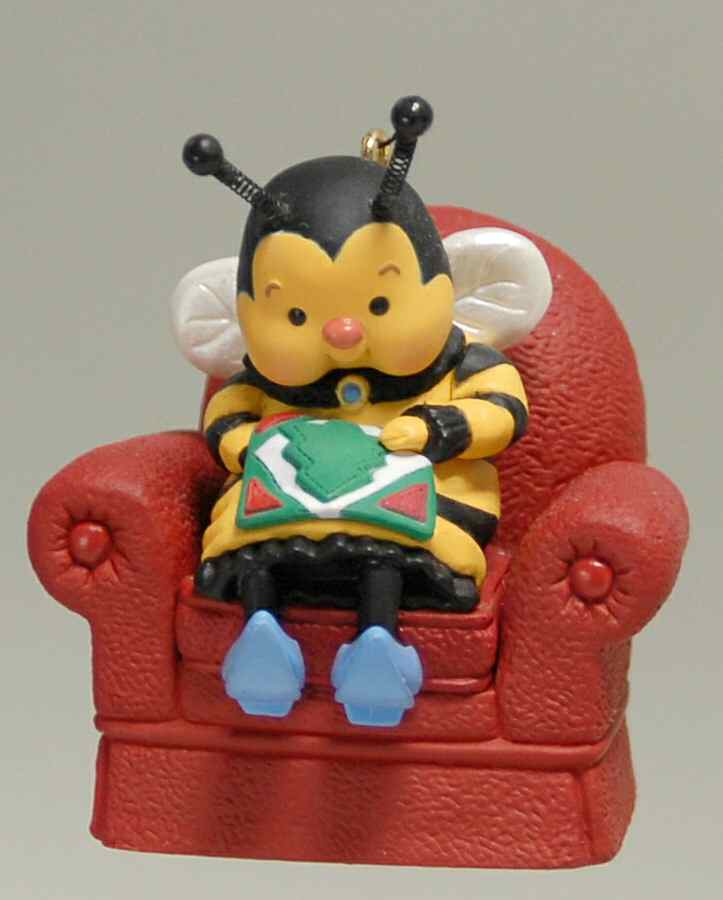 1996 Hallmark Christmas Ornaments Sew Sweet - Boxed by Hallmark Gold Crown-1