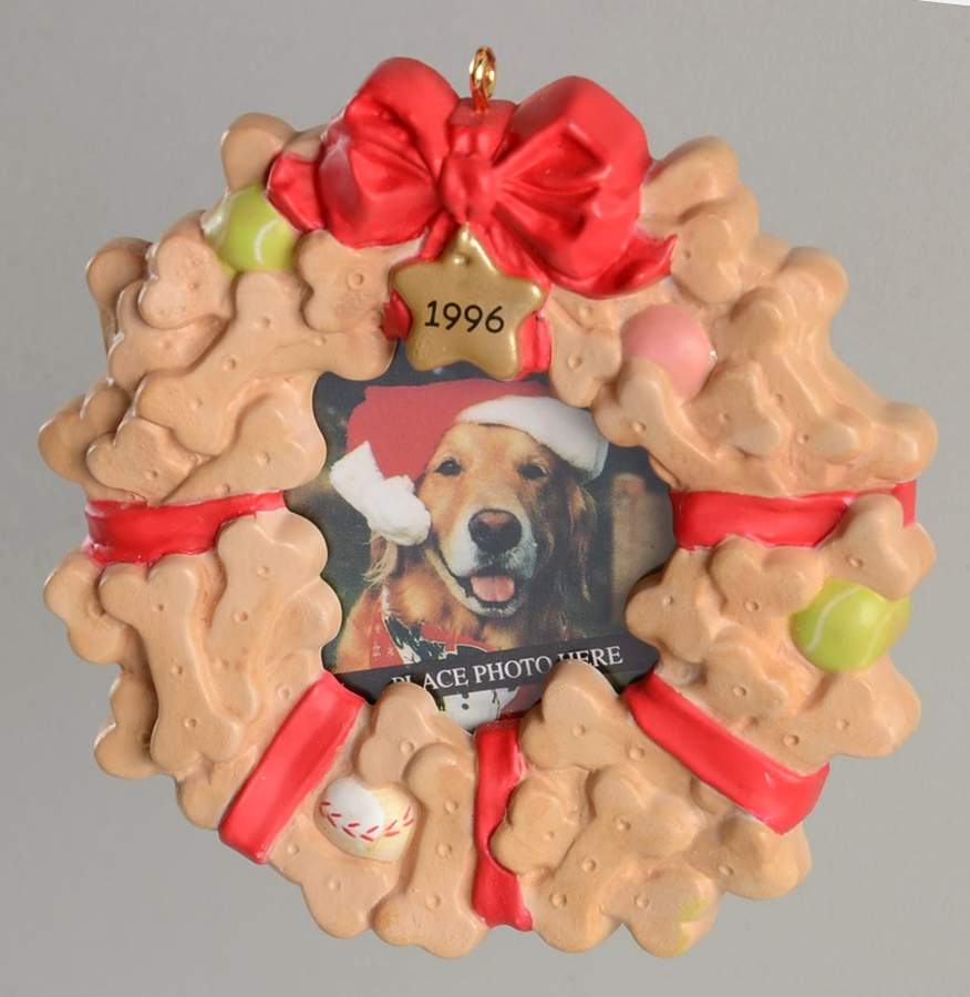 1996 Hallmark Christmas Ornaments Special Dog-Photo Holder - Boxed by Hallmark Gold Crown-1