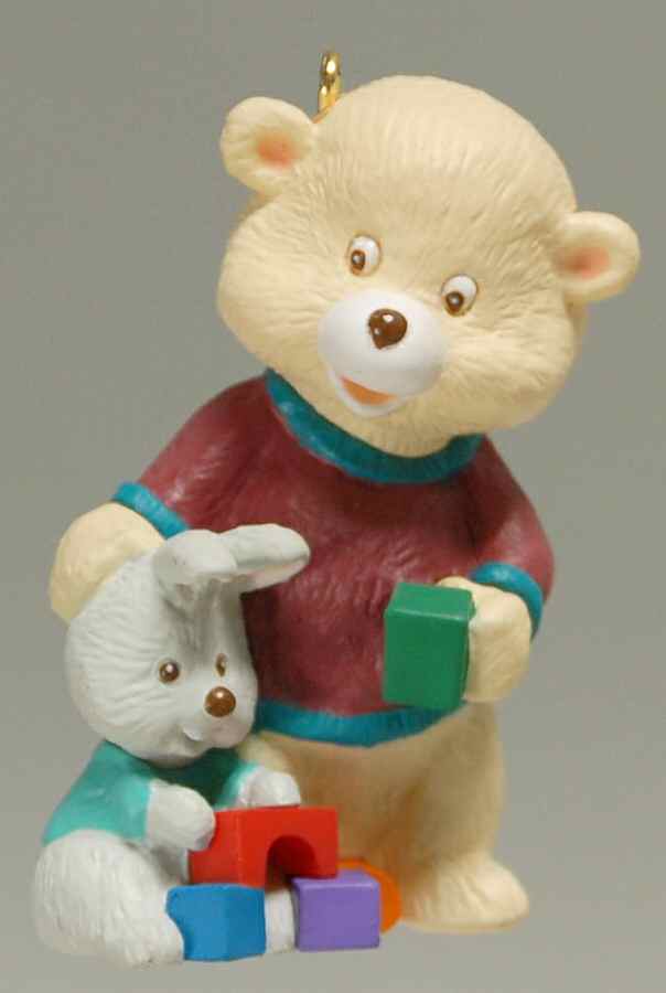 1996 Hallmark Christmas Ornaments Child Care Giver - Boxed by Hallmark Gold Crown-1