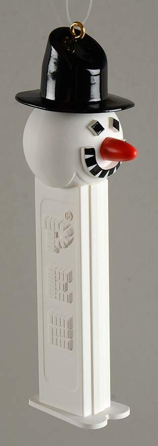 Pez Snowman - No Box by Hallmark Gold Crown-1