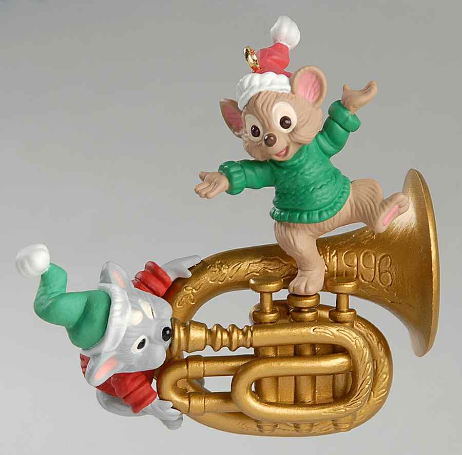 1996 Hallmark Christmas Ornaments A Little Song And Dance - Boxed by Hallmark Gold Crown-1