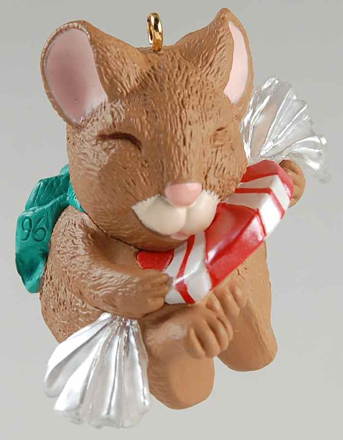 1996 Hallmark Christmas Ornaments Peppermint Surprise - Boxed by Hallmark Gold Crown-1