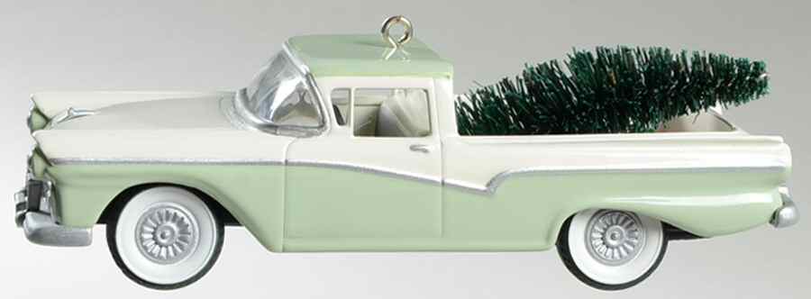 All American Trucks 2002-1957 Ford Ranchero #8 - Boxed by Hallmark Gold Crown-1