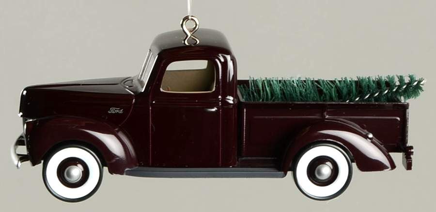 All American Trucks 2010-1940 Ford Pickup #16 - No Box by Hallmark Gold Crown-1