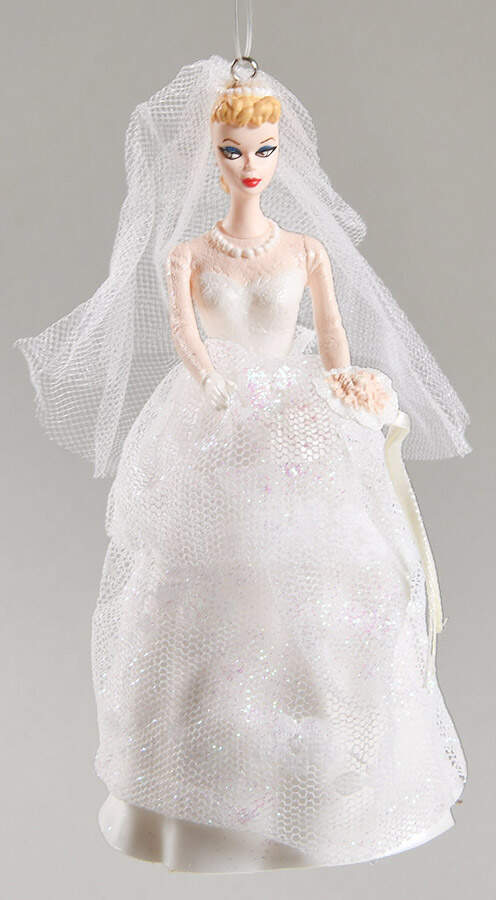Barbie-Nostalgic Series 1997-Wedding Day 1959 - Boxed by Hallmark Gold Crown-1