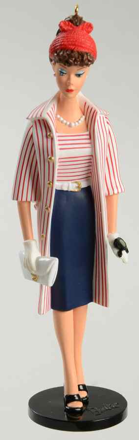 Barbie-Nostalgic Series 2007-Roman Holiday - With Box by Hallmark Gold Crown-1