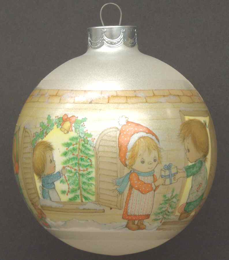Betsey Clark Annual Ornaments Days Are Merry, Hearts Are Light, A - Boxed by Hallmark Gold Crown-1