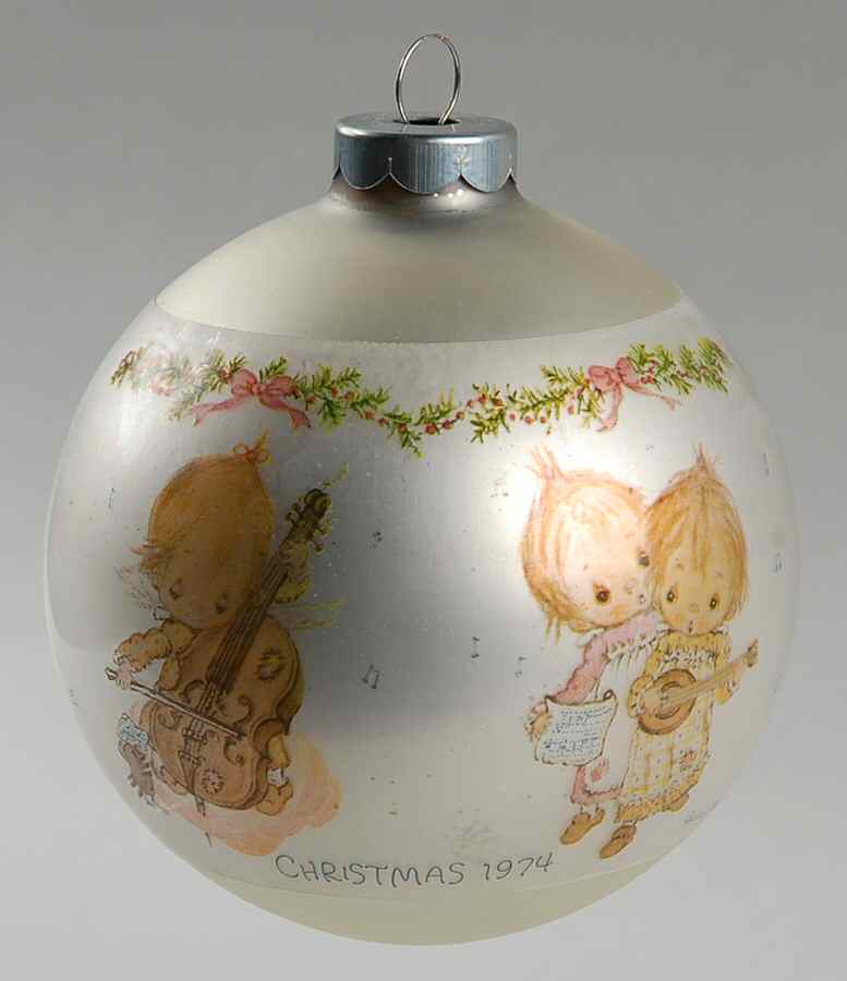 Betsey Clark Annual Ornaments Musicians - No Box by Hallmark Gold Crown-1