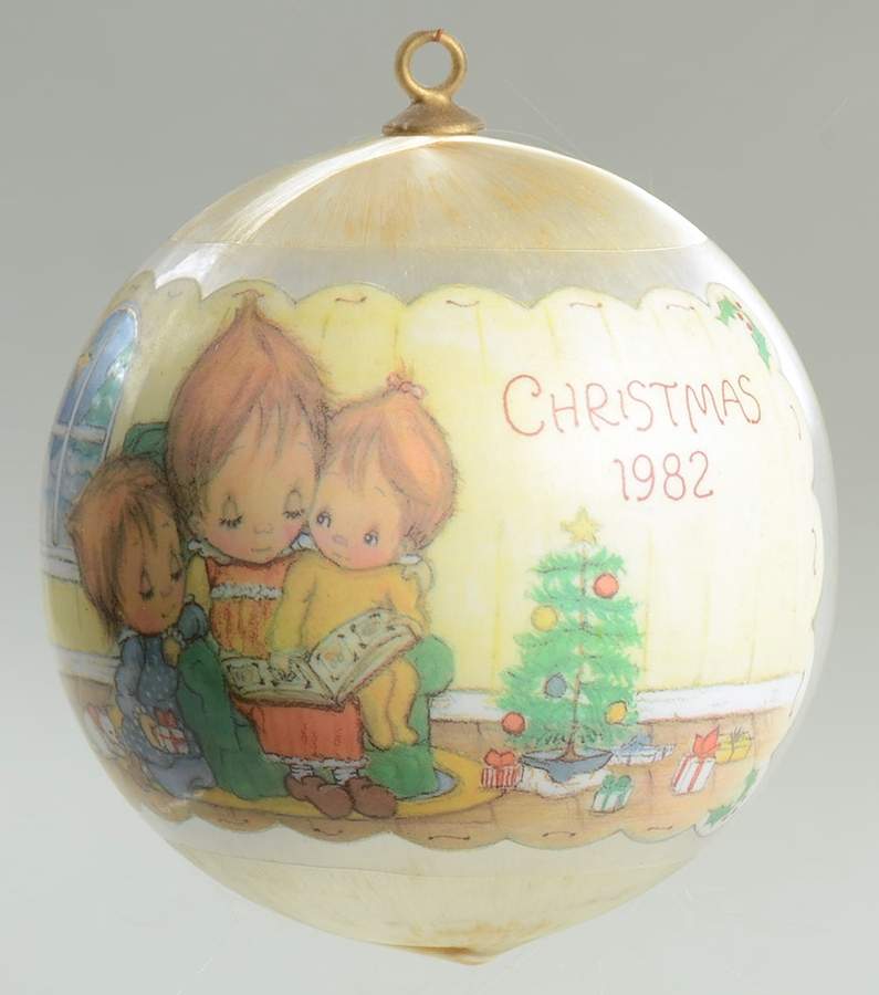 Betsey Clark Annual Ornaments Joys Of Christmas Are Multiplied When Sh - Boxed by Hallmark Gold Crown-1