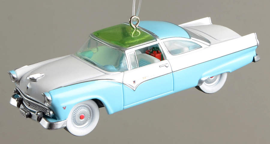 Classic American Cars 2013-1955 Ford Fairlane Crown Victoria S - Boxed by Hallmark Gold Crown-1