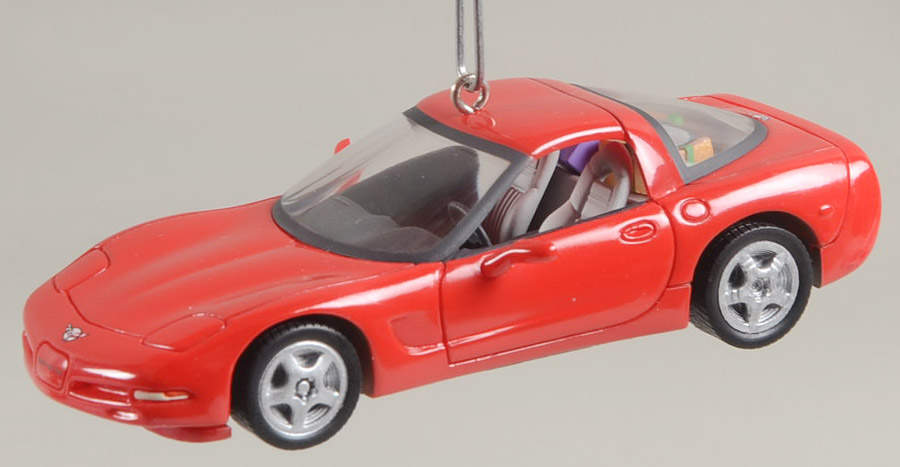 Classic American Cars 1997-Corvette - Boxed by Hallmark Gold Crown-1