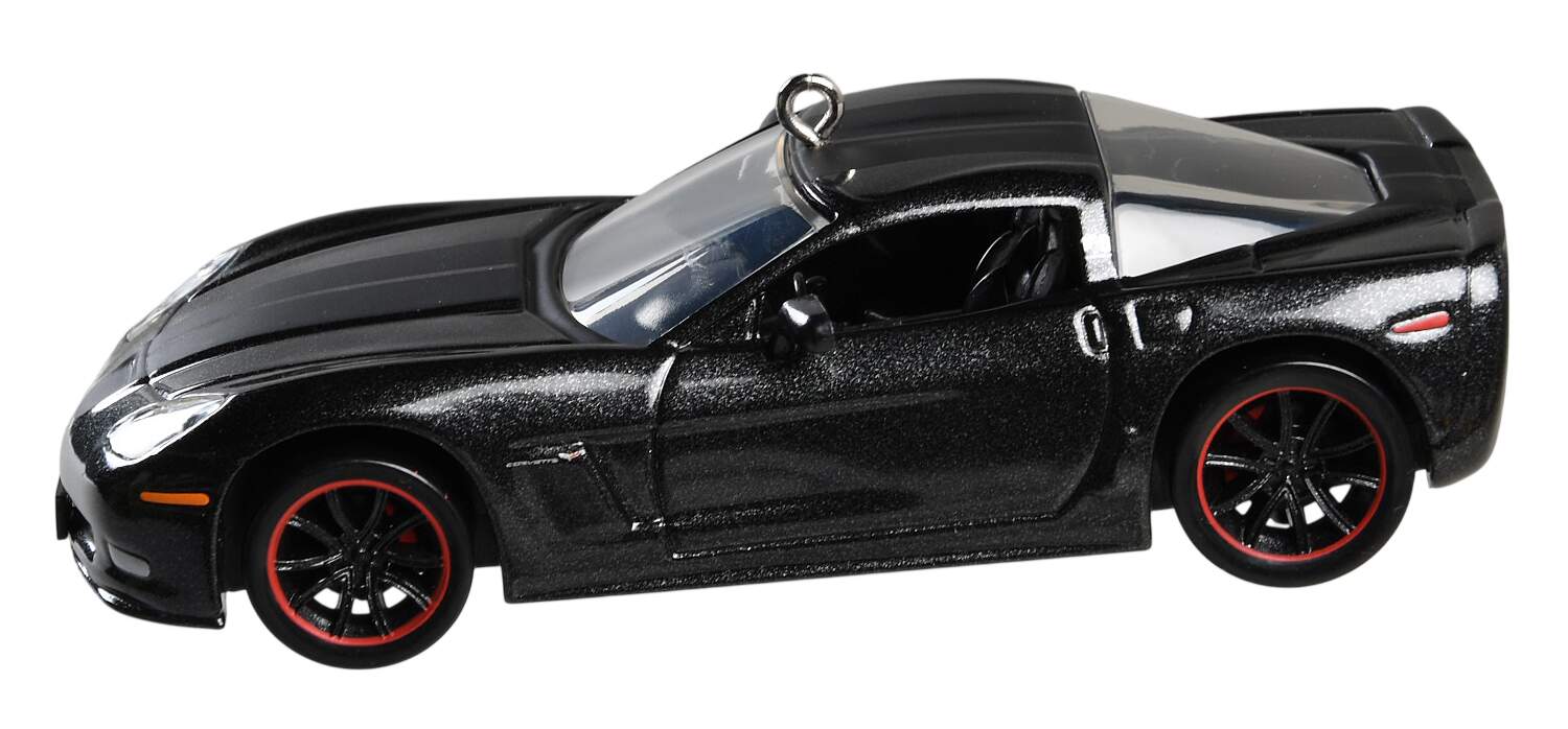 Classic American Cars Chevrolet 100th Anniversary Corvette - Boxed by Hallmark Gold Crown-1