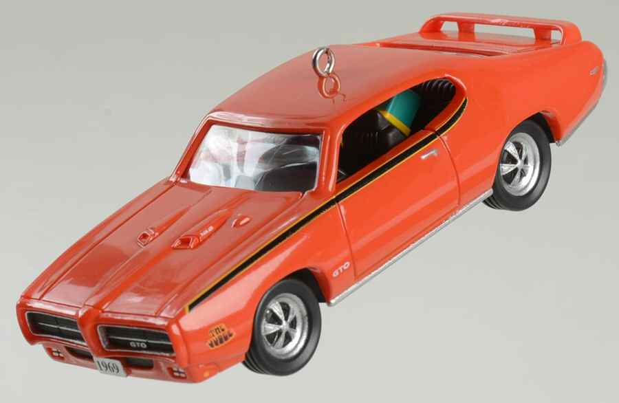 Classic American Cars 2000-1969 Pontiac Gto The Judge - Boxed by Hallmark Gold Crown-1