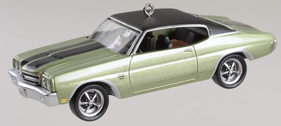 Classic American Cars 2008-1970 Chevrolet Chevelle Ss - Boxed by Hallmark Gold Crown-1