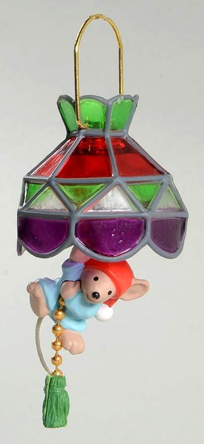 Chris Mouse 1987-Chris Mouse Glow - Boxed by Hallmark Gold Crown-1