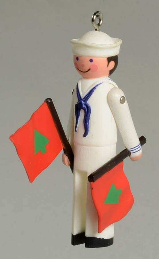 Clothespin Soldier Sailor - No Box by Hallmark Gold Crown-1