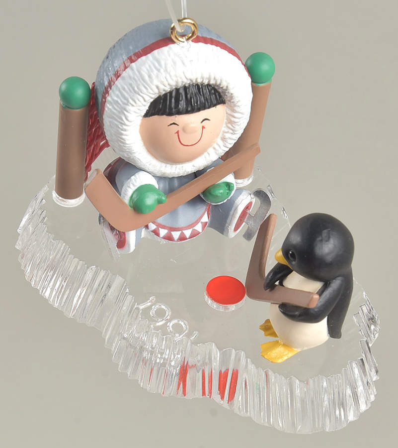 Frosty Friends 1991-Ice Hockey-12th Edition - No Box by Hallmark Gold Crown-1