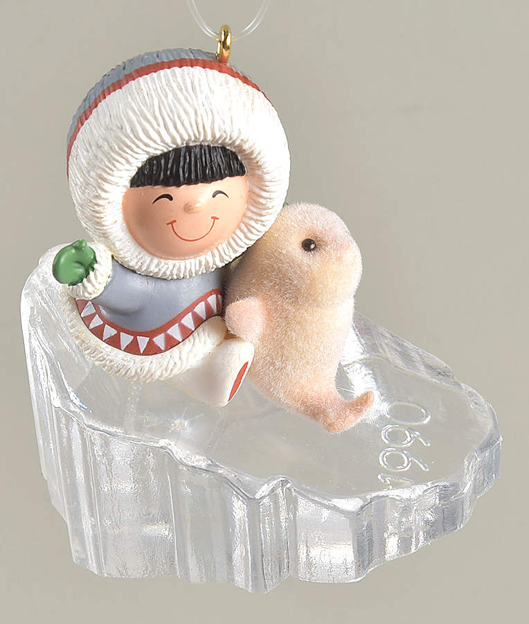 Frosty Friends 1990-Ice Berg-11th Edition - No Box by Hallmark Gold Crown-1
