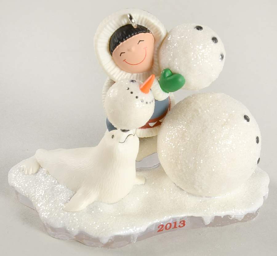 Frosty Friends 2013 Frosty Friends #34 - Boxed by Hallmark Gold Crown-1
