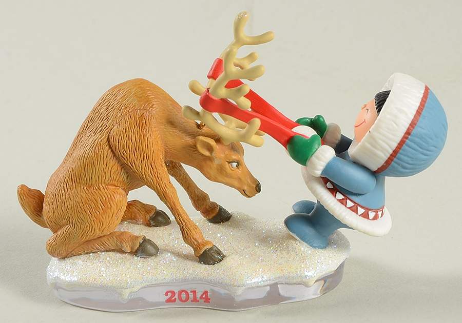 Frosty Friends 2014-Frosty Friends #35 - Boxed by Hallmark Gold Crown-1