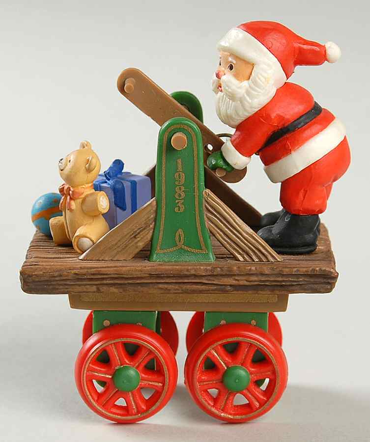 Here Comes Santa 1983 Santa Express - Boxed by Hallmark Gold Crown-1