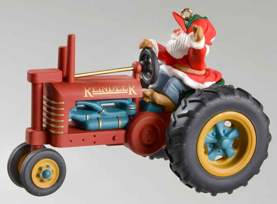 Here Comes Santa 1994-Makin' Tractor Tracks - No Box by Hallmark Gold Crown-1