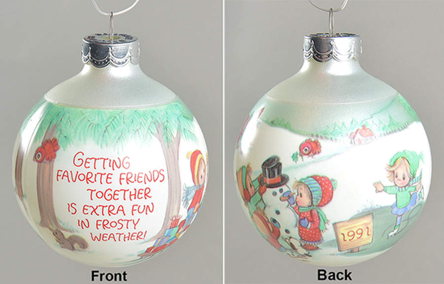 Betsey Clark's Home for Christmas Getting Favorite Friends Together Is Ext - Boxed by Hallmark Gold Crown-1