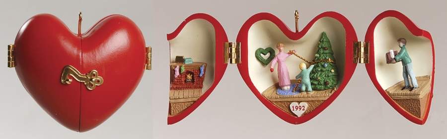 Heart of Christmas Heart Of Christmas-1992-#3 - Boxed by Hallmark Gold Crown-1