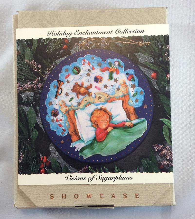 Holiday Enchanment Visions Of Sugarplums - Boxed by Hallmark Gold Crown-1