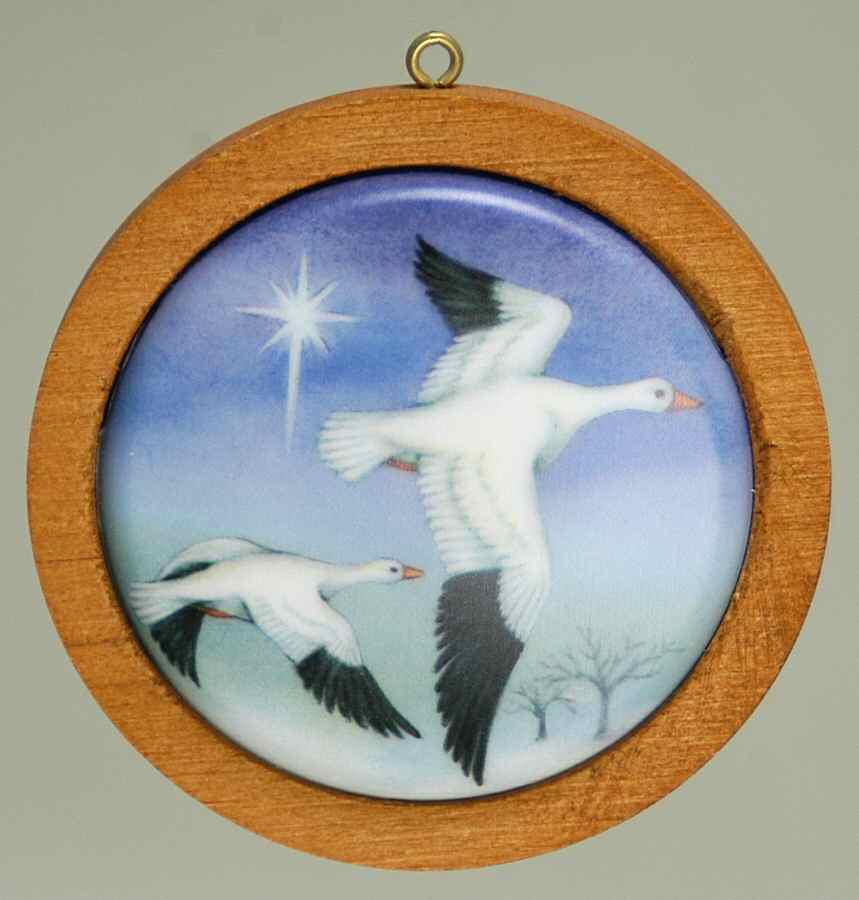 Holiday Wildlife Snow Goose - Boxed by Hallmark Gold Crown-1