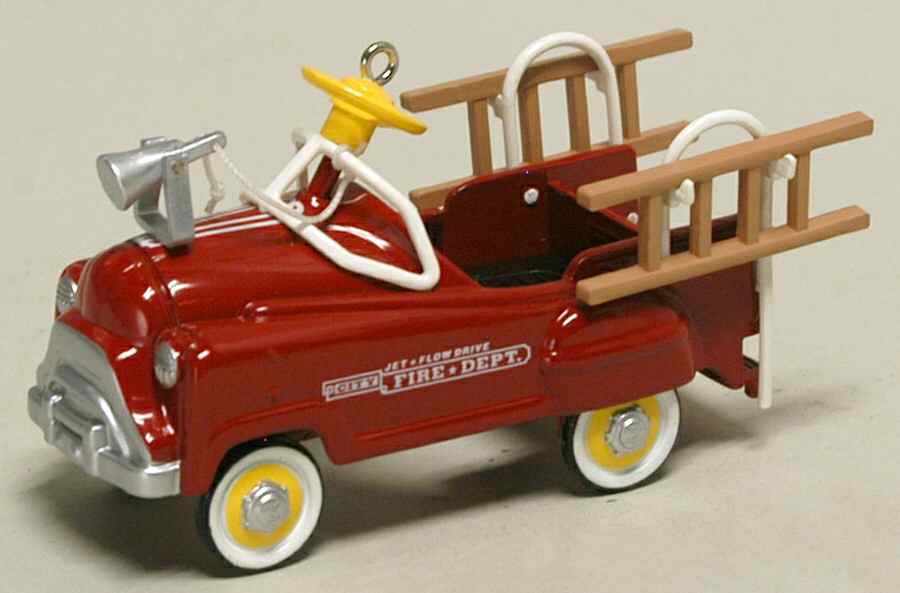 Kiddie Car Classics Fire Truck #2 - Boxed by Hallmark Gold Crown-1