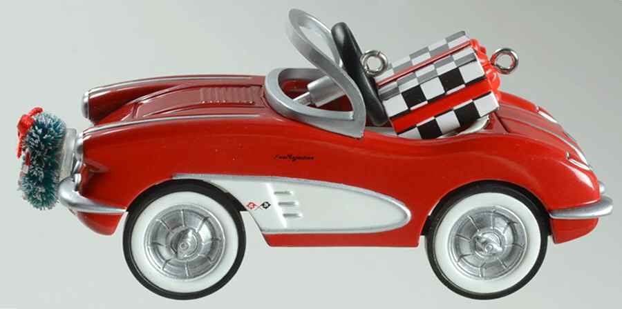 Kiddie Car Classics 1958 Custom Corvette - No Box by Hallmark Gold Crown-1