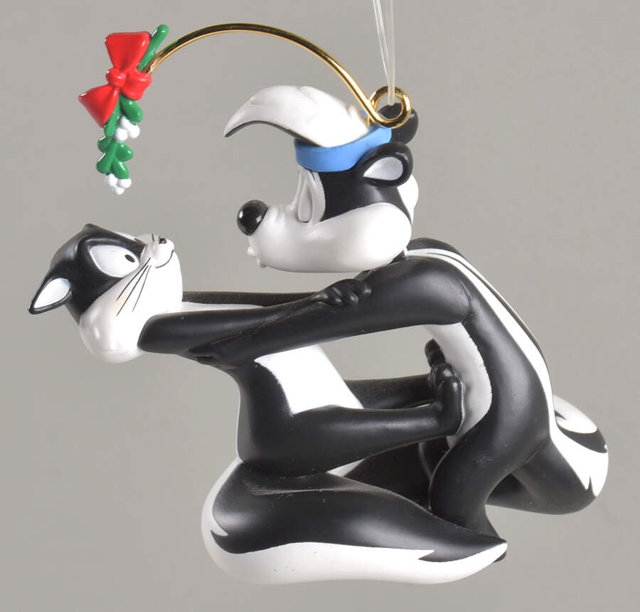 Looney Tunes 1999-Pepe Le Pew & Penelope - Boxed by Hallmark Gold Crown-1
