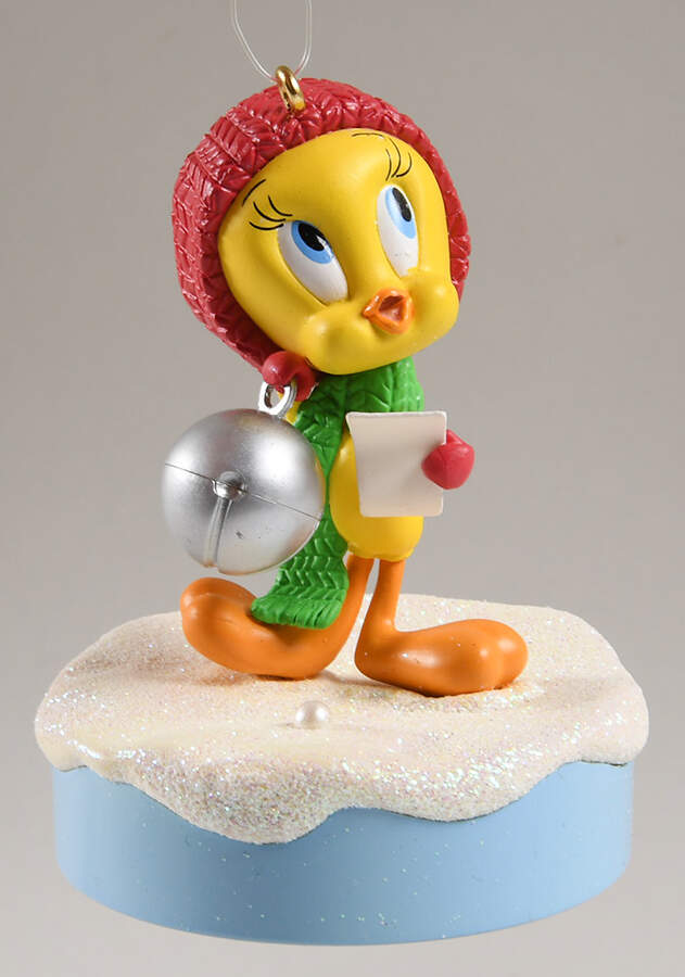 Looney Tunes 2012-Seasons Tweetings - Boxed by Hallmark Gold Crown-1