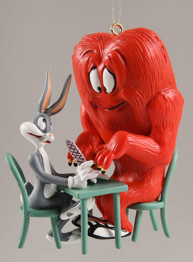 Looney Tunes 2010-Hair-Raising Hare - Boxed by Hallmark Gold Crown-1