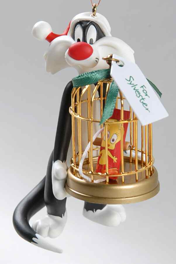 Looney Tunes 2001-Sylvester's Bang-Up Gift - Boxed by Hallmark Gold Crown-1